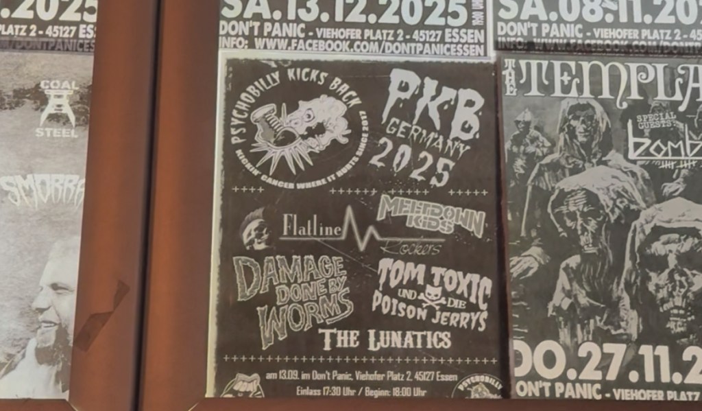 LIVE: Psychobilly Kicks Back,&nbsp;Essen